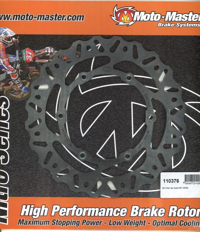 DISC BRAKE REAR RM125 RM250, MOTO-MASTER 110376