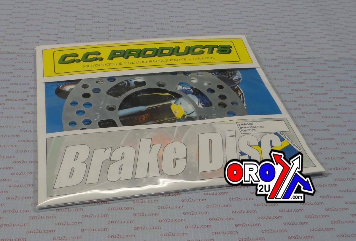 DISC BRAKE REAR RM85 05&gt; CC, CROSS-CENTER PRODUCT 5100-122