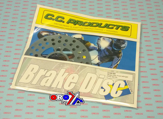 DISC BRAKE FRONT YFZ ROUND, CROSS-CENTER PRODUCT 5100-302