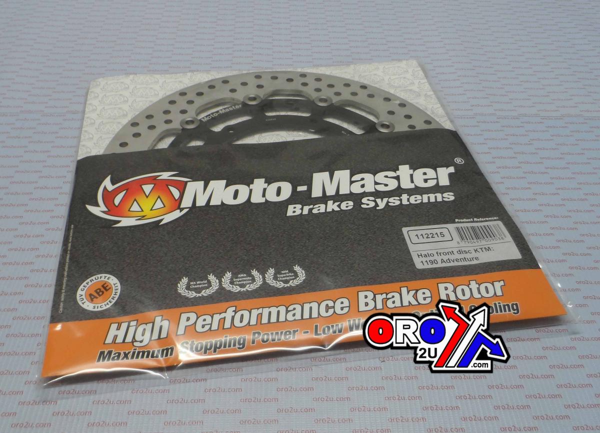 DISC BRAKE FRONT HALO KTM, MOTO-MASTER , 1190, 112215, ROAD, MC