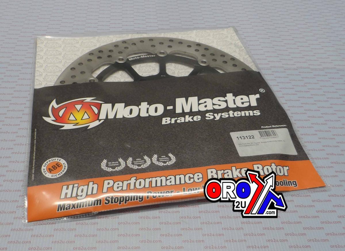 DISC BRAKE FRONT HALO MV, MOTO-MASTER , AUGUSTA, 113122, ROAD, MC, BRUTALE, 910,1078