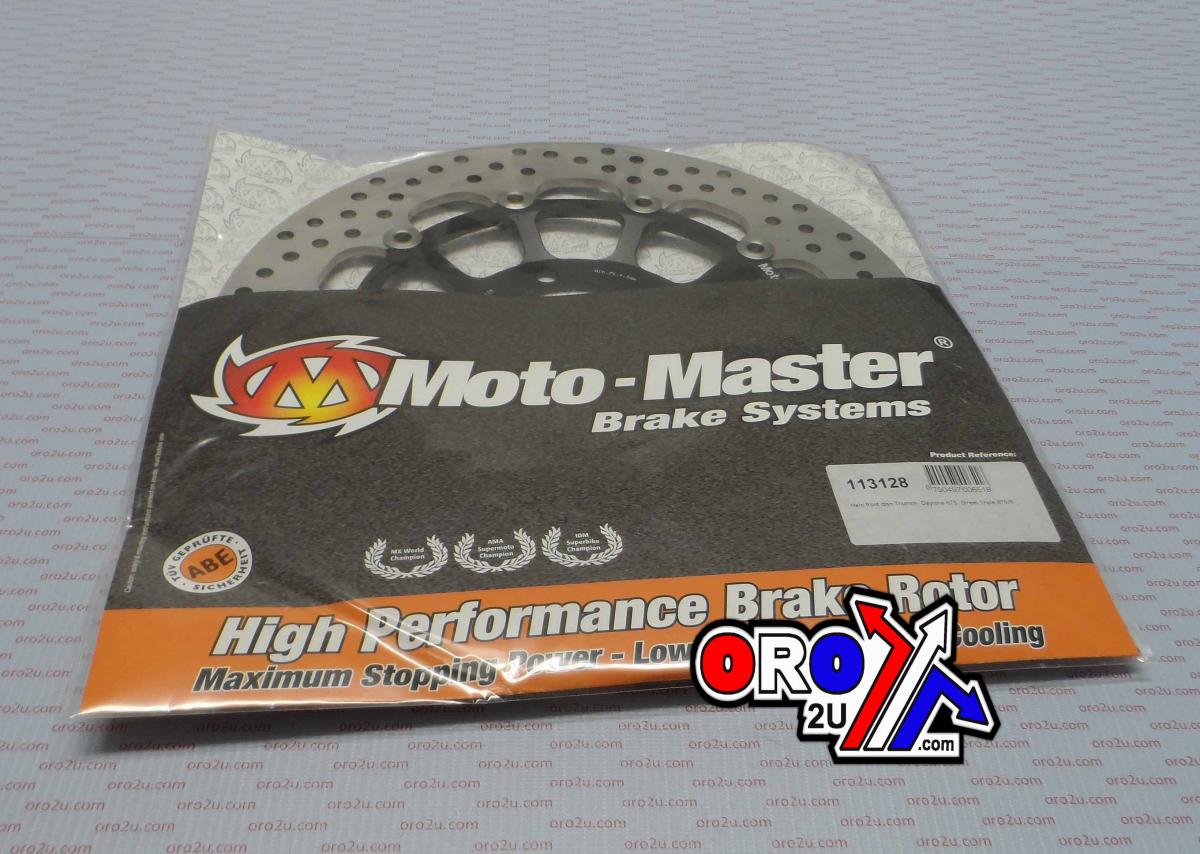 DISC BRAKE FRONT HALO TRIUMPH, MOTO-MASTER , 113128, ROAD, MC, DAYTONA 675