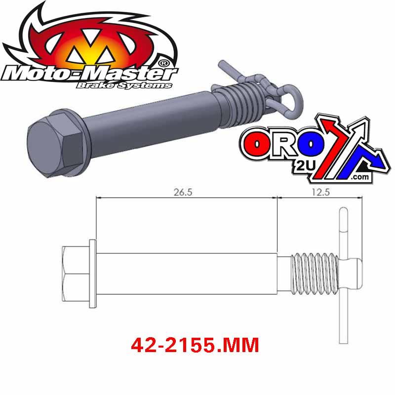 BRAKE PAD PIN REAR 47013425000, MOTO-MASTER 213044 KTM