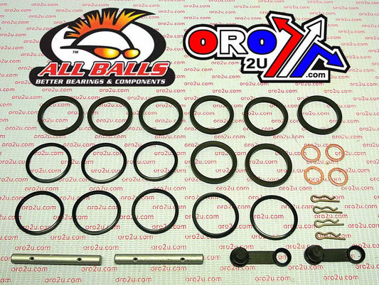 BRAKE CALIPER REBUILD KIT ALLBALLS, ALLBALLS 18-3101 YAM FZ6/FZS 600 FAZER FRONT