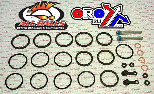 BRAKE CALIPER REBUILD KIT ALLBALLS, ALLBALLS 18-3114 SUZ GSX/GSXS750-1300 08-21 FRONT