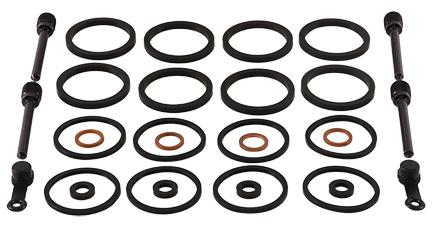 BRAKE CALIPER REBUILD KIT ALLBALLS, ALLBALLS 18-3128 KAW Z/ZX10/SUZ GSX-R 1000 FRONT