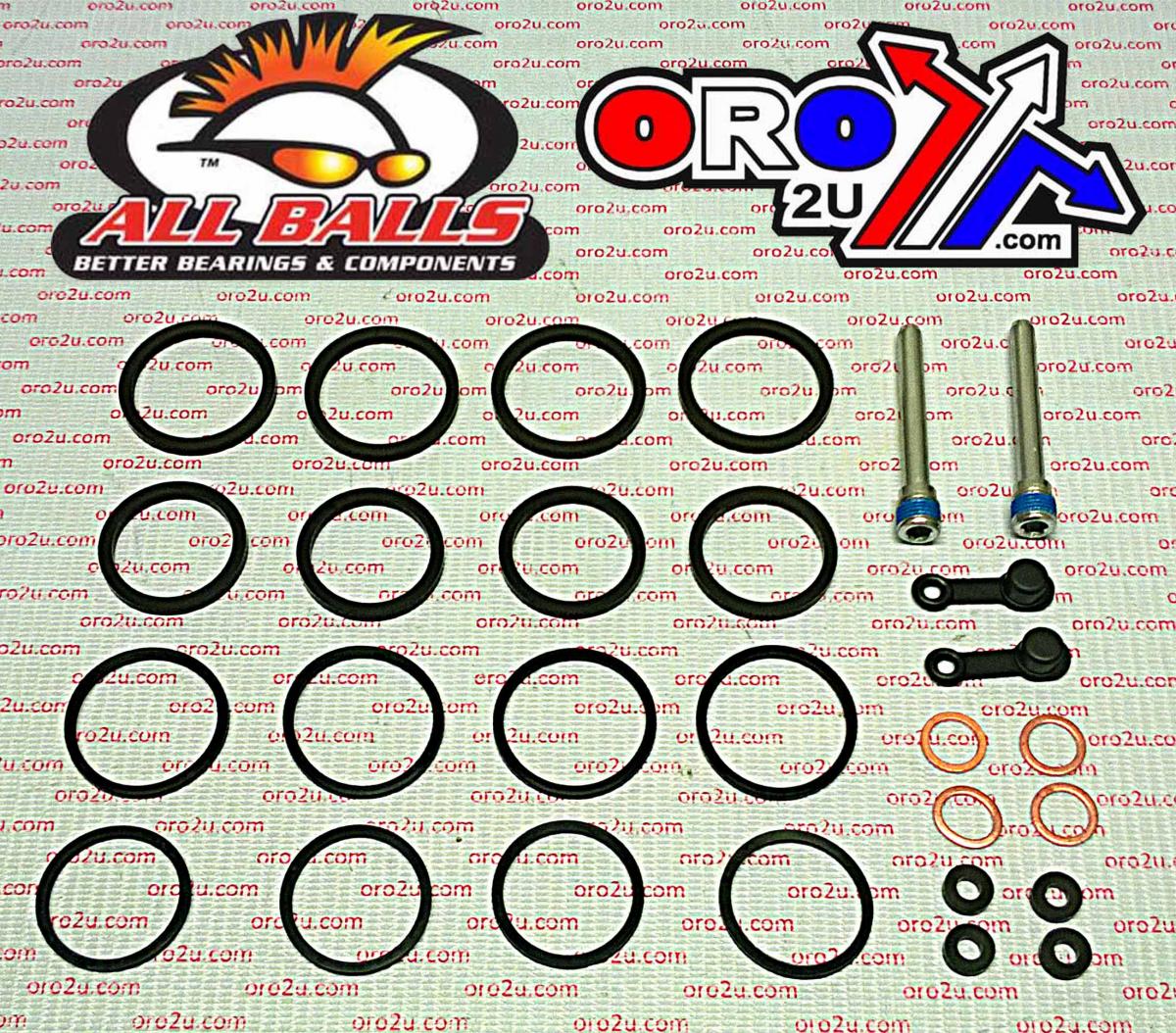 BRAKE CALIPER REBUILD KIT ALLBALLS, ALLBALLS 18-3175 HON VTR/CB1000/CBR900 FRONT