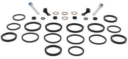 BRAKE CALIPER REBUILD KIT ALLBALLS, ALLBALLS 18-3180 HON VFR400 90-91 FRONT