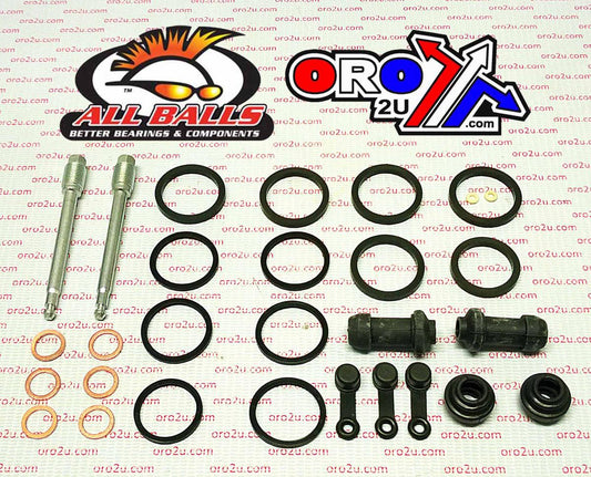 BRAKE CALIPER REBUILD KIT ALLBALLS, ALLBALLS 18-3184 HON CTX1300/VFR800 FRONT