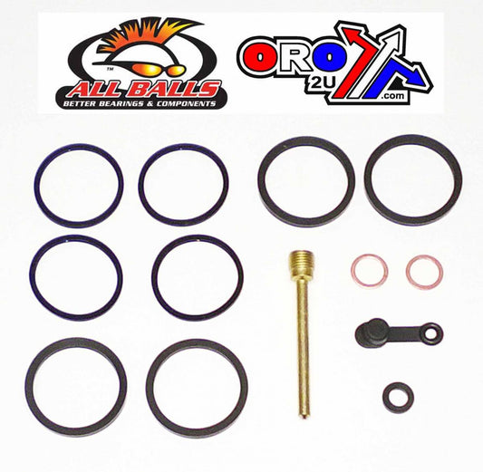 BRAKE CALIPER REBUILD KIT ALLBALLS, ALLBALLS 18-3206 SUZ VL1500 02-09