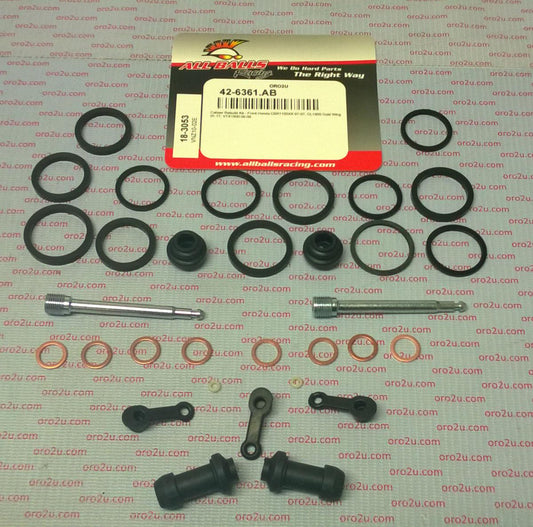 BRAKE CALIPER REBUILD KIT ALLBALLS, ALLBALLS 18-3053 HON CBR1100XX/GL/VTX1800 97-17 FRONT