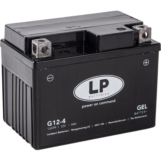 BATTERY L12-4 GEL 12V 5Ah., LANDPORT 50499, MG LTX4-3, MG G12-4 GTX4-3