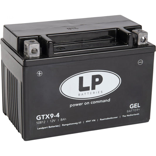 BATTERY GTX9-4 (GTX9-BS) 12V 8Ah. GEL, LANDPORT 50812, MG LTX9-4, MG GTX9-BS, YTX9-BS
