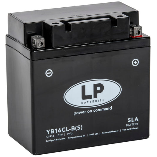 BATTERY LB16CL-B 12V 21Ah. SLA, MAINTENANCE FREE SEALED, MB YB16CL-B (S), MS LB16CL-B (S)