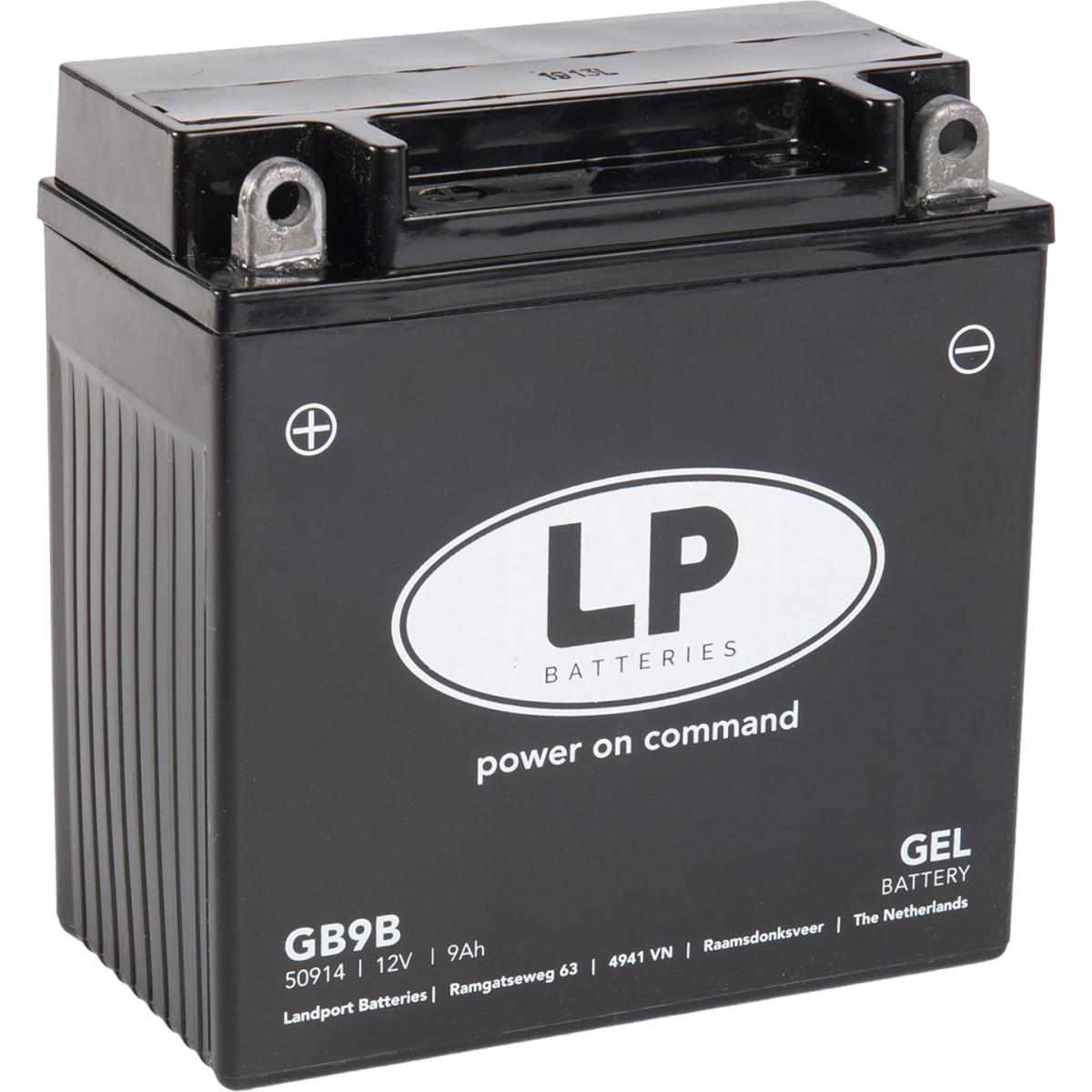 BATTERY GB9B 12V 9Ah. GEL, LANDPORT 50914, MG LB9B, MG GB9B, MG LTX9A-4