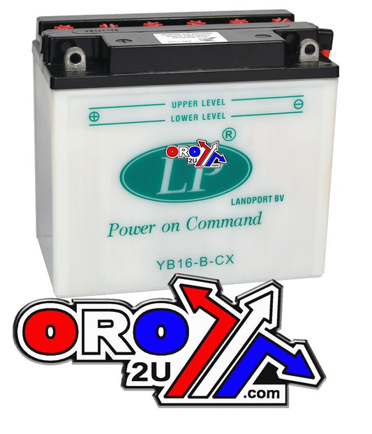 BATTERY YB16-B-CX 12V 19Ah, LANDPORT YB16BCX