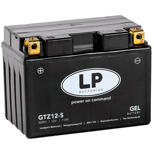 BATTERY LTZ12-S 12V GEL, LANDPORT11.2Ah. 50901, MG LTZ12-S, MG GTZ12-S