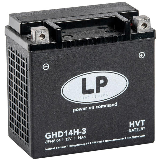 BATTERY LHD14H-3 HARLEY GEL, LANDPORT HARLEY DAVIDSON, MH HVTG14H-3, MG GHD14HL, GHD14HL-BS, MG LHD14H-3