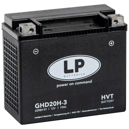 BATTERY LHD20H-3 HARLEY GEL, LANDPORT HARLEY DAVIDSON, MG GHD20H-3, MG LHD20H-3