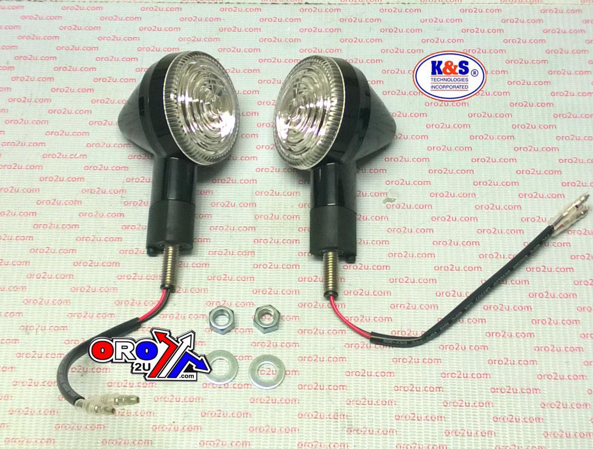INDICATOR BLK/CLEAR LENS, K&S 25-9561 E-MARKED