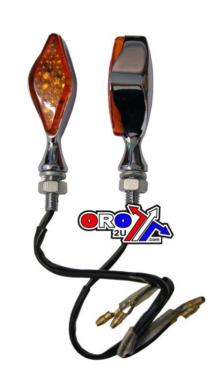 INDICATORS LED ORANGE LENS PR 121409377