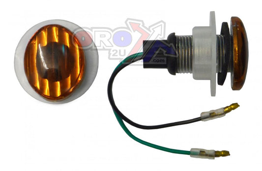 INDICATORS SMOKE LENS PAIR, MINI EYE LAMP MODEL, 121406623