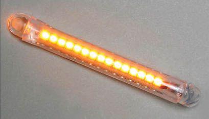 LED MINI LIGHT BAR 115x8 AMBER KS25-9643