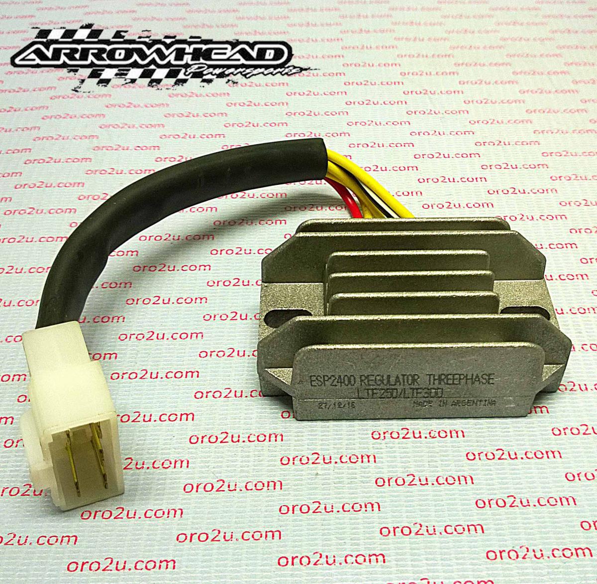 VOLTAGE REGULATOR 12V SUZUKI, 230-58292 ESP2400, 32800-19B00, ATV, SH572E-12 19B11