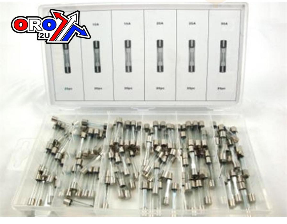 120Pc GLASS FUSE IN ASSORT BOX KDPHW187