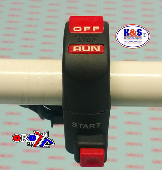 SWITCH STARTER / STOP KILL LH, HONDA 35013-MY6-670, K&S 12-0202