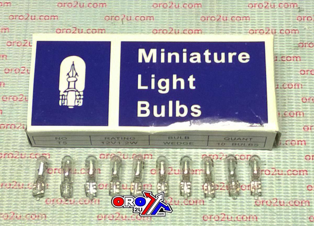 TRADE BOX 10 LIGHT BULB 12V TRADE £0.10 EACH