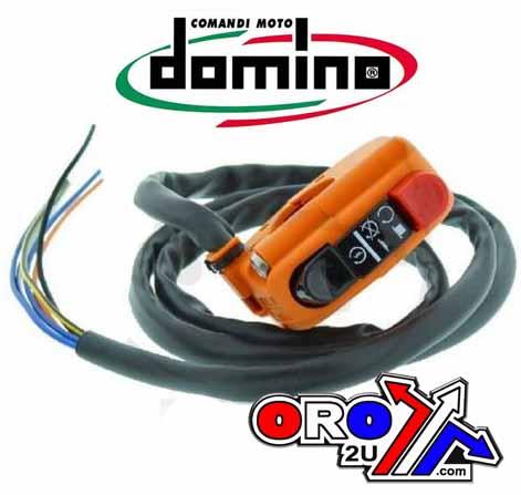 LIGHT SWITCH UNIVERSAL ORANGE, DOMINO 0406AB.9A.04-00