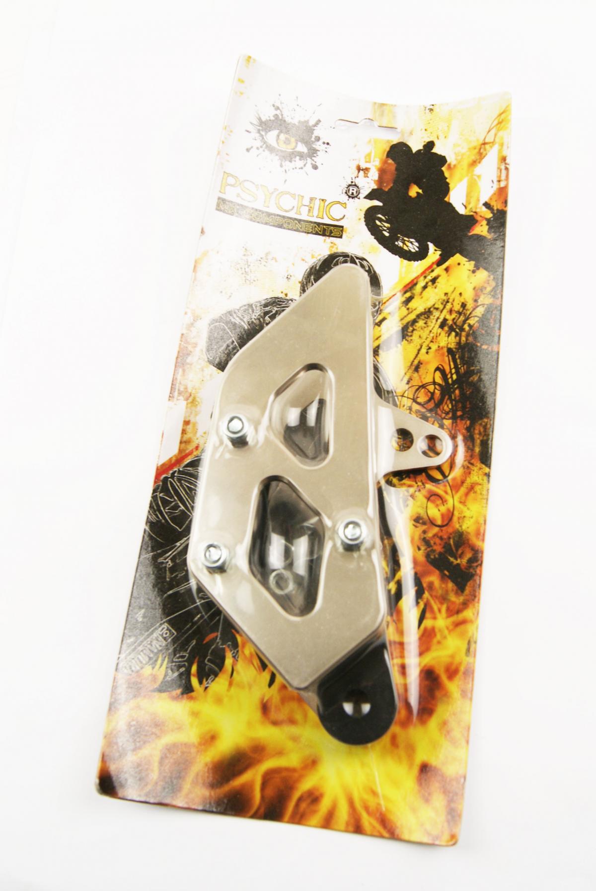 08-12 SX/SXF KTM CHAIN GUARD, W/BLOCK TITANIUM MX-03426