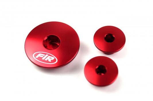 ENGINE PLUG KIT RED ALLOY CRF, HONDA CRF250R/X 2004-2009 ENP-01