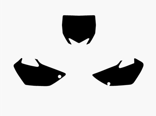 15-21 YZ85 BACKGROUNDS BLACK, 3225/20