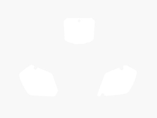 97-99 CR250, 98-99 CR125 WHITE, PRE-CUT MOTOCROSS BACKGROUND