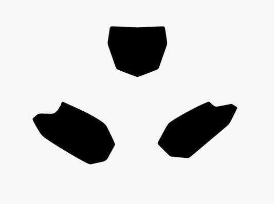 10-13 YZF450 BACKGROUNDS BLACK, BLACKBIRD 3220/20