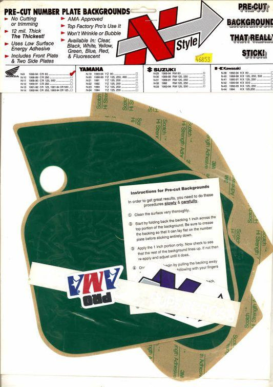 N02-100 CR80 92-95 BLACK, BACKGROUNDS