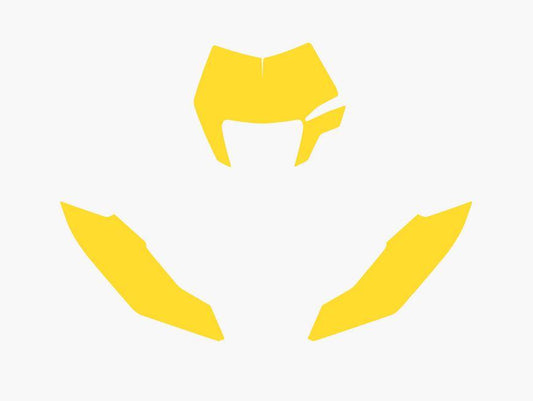 12-20 KTM FREERIDE BACKGROUNDS, YELLOW BLACKBIRD 3521/40