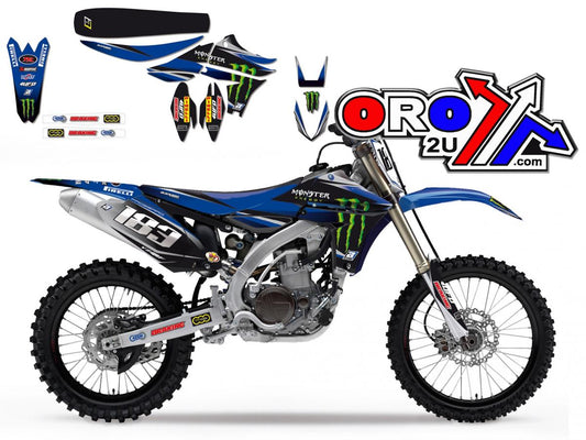 10-13 YZF450 MONSTER ENERGY, BLACKBIRD FULL TEAM KIT 8240R3