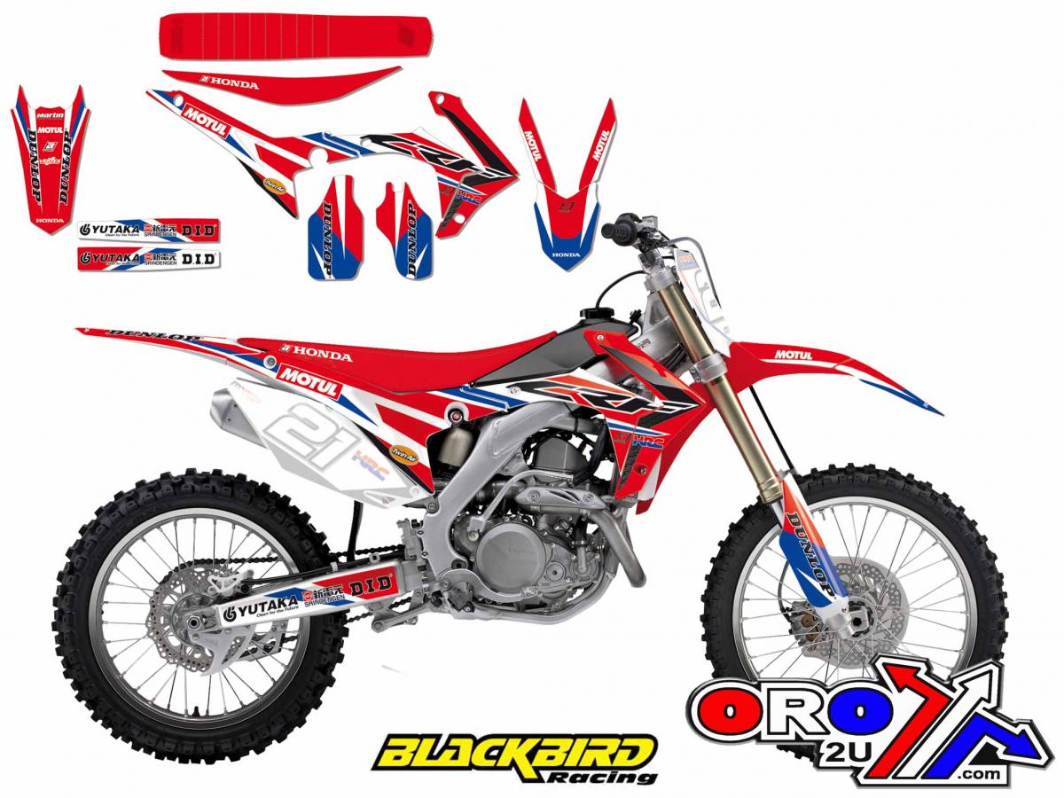 CRF250 CRF450 TEAM HRC FULL, BLACKBIRD 8145R14, 46-K93