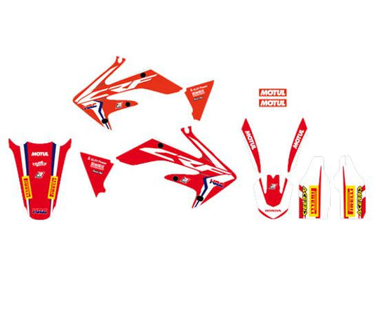 05-08 CRF450 HONDA HRC, BLACKBIRD 8134R17 TEAM HRC 2134R17, 46-K95 Replica Team HRC 2017 HONDA CRF 450 05-08 2134R17