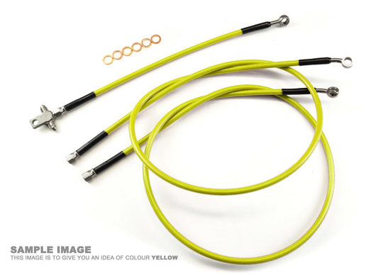 HOSE FRONT BRAKE KIT/3 YELL +2 YFM660 R RAPTOR 2001-ON