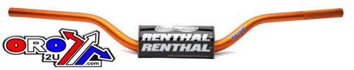 RENTHAL FATBAR KTM85 ORANGE, RENTHAL 831-01-OR