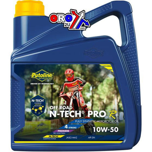 OFF ROAD N-TECH PRO R+ 10W-50 4LT, WAS OFF ROAD NANO TECH 4+ 10/50wt PUTOLINE, BOX = 4 N-TECHR+OFFR10/50-4