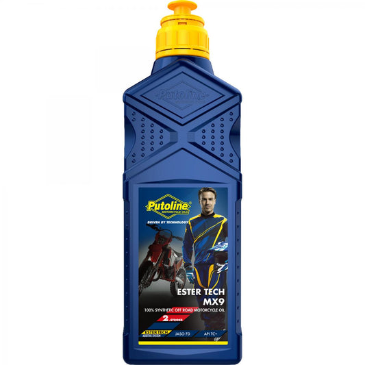 MX9 PUTOLINE OIL 1LT 2-stroke, MX9-1, MX9-1, 70695  12