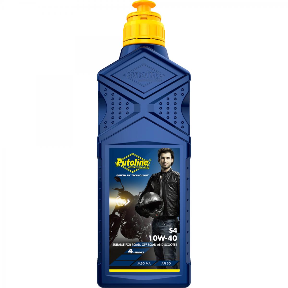 1LT S4 4-STROKE OIL 10W/40, PUTOLINE S4-1,  12