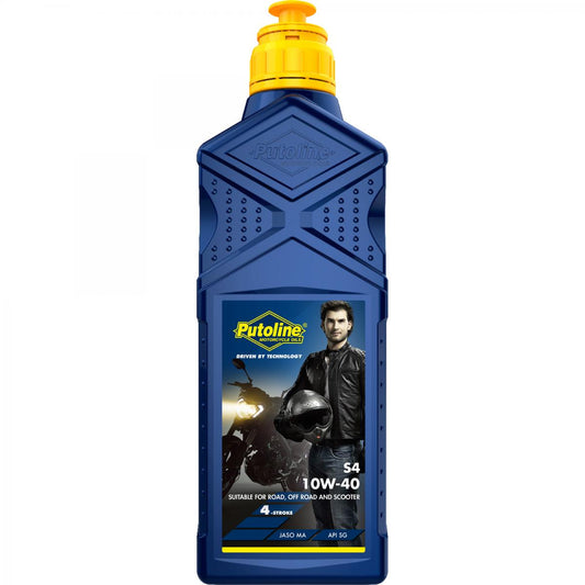 1LT S4 4-STROKE OIL 10W/40, PUTOLINE S4-1,  12
