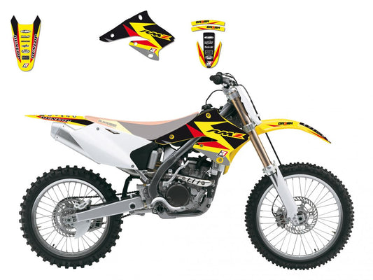 04-06 RMZ250 DREAM 3 GRAPHIC, BLACKBIRD DECAL KIT 2317E