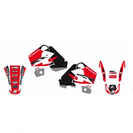 91-01 CR500 DREAM-3, BLACKBIRD DECAL KIT 2126E